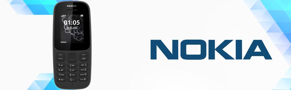 NOKIA 105 SS (Black) : Amazon.in: Electronics
