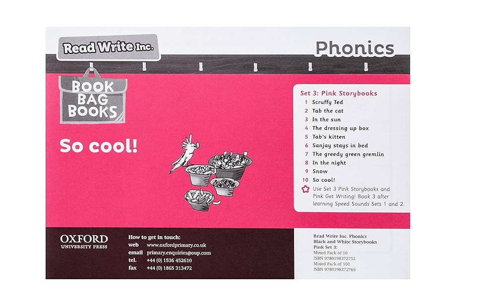 OXFORD UNIVERSITY PRESS Read Write Inc - Phonics Set 3 Pink