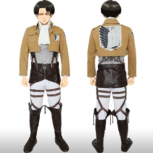 movic - 【進撃の巨人】うさめいと黒 ■リヴァイ兵長■調査兵団制服 うさ耳❤︎↝レアです！ movic - □くまめいと□リヴァイ☆進撃の巨人□調査兵団制服。目