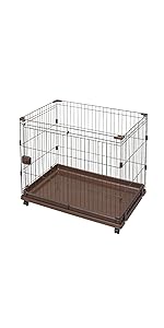 Amazon アイリスオーヤマ お掃除楽ちんサークル 屋根セット 仕切あり グレーベージュ ペット用 幅110 7 奥行60 高さ61 6cm アイリスオーヤマ Iris Ohyama サークル プレイサークル 通販