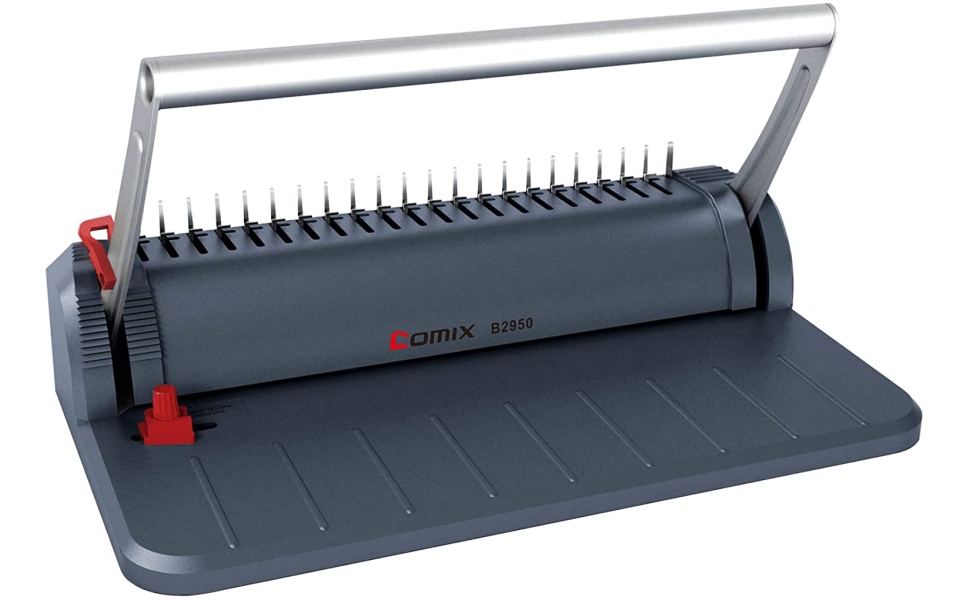 Comix B2950 Comb Binding Machine, Grey Buy Online at Best Price in