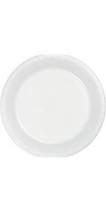 white paper plates
