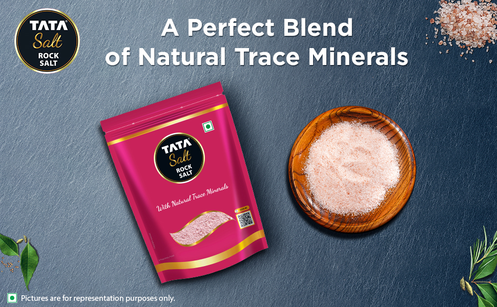 Tata Salt Himalayan Rock Salt Premium Sendha Namak with Natural
