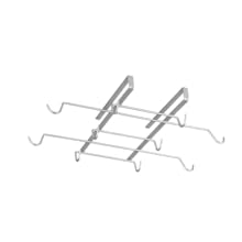 Metaltex MY-MUG - Colgador de cocina para 10 tazas, color plateado