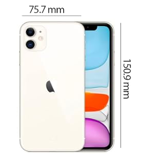 Apple MWM22AE/A iPhone 11 without FaceTime - 128GB, 4G LTE, White