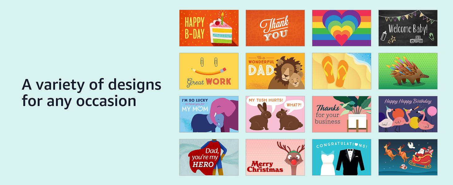 eGift Card Amazon Logo Gift Cards