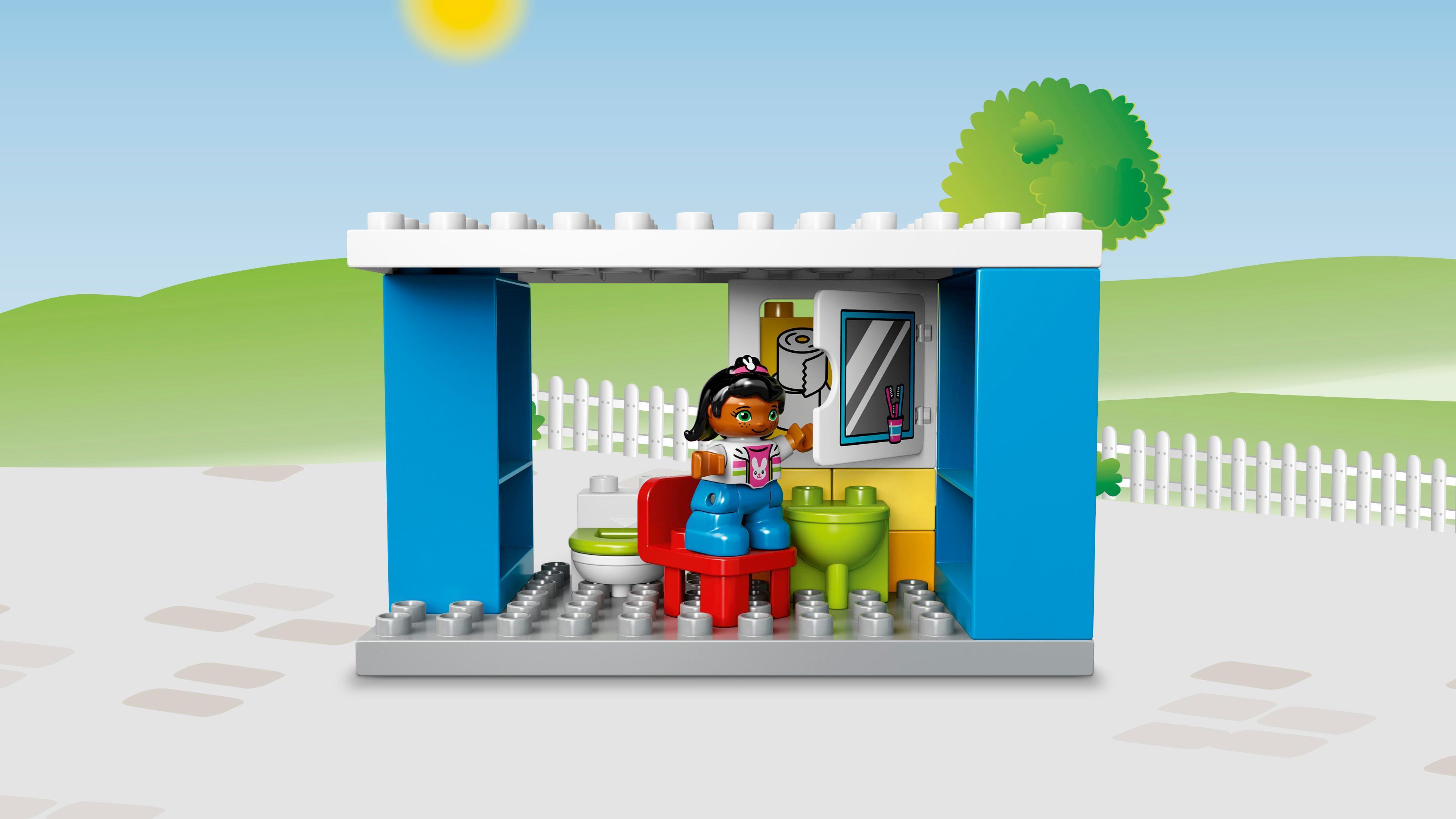 LEGO 10835 DUPLO Town Family House Building Set, Large Toy Bricks ...