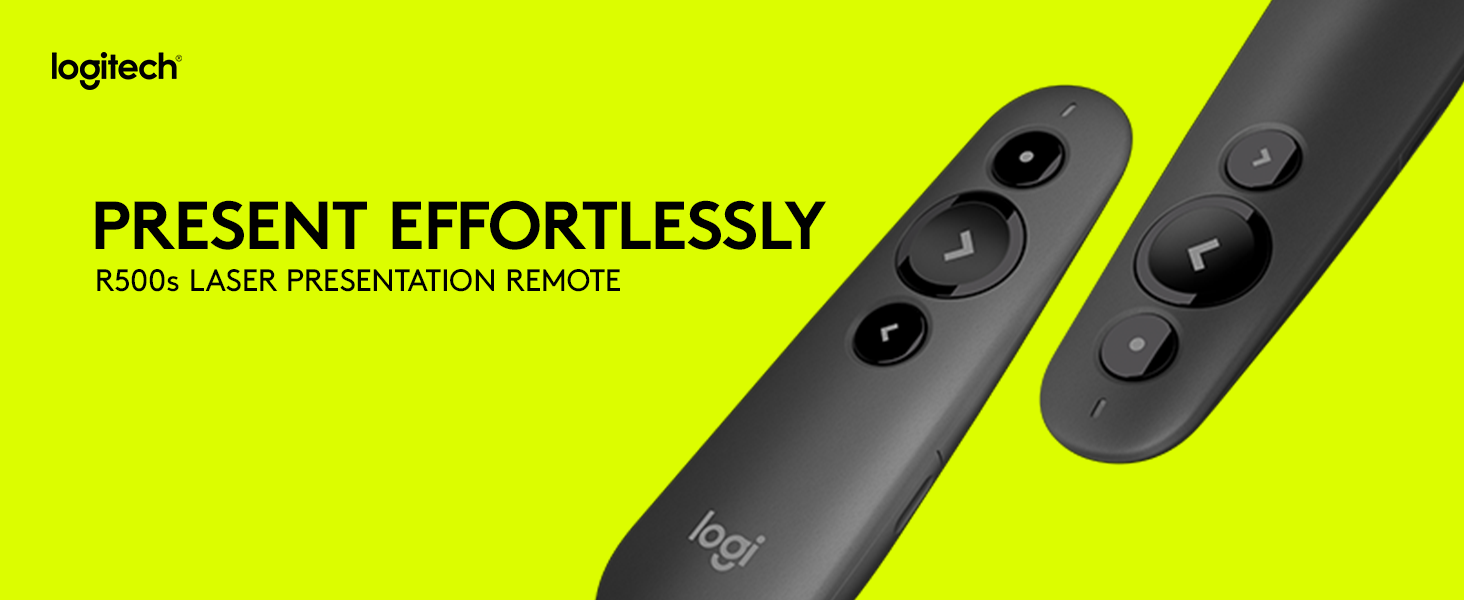 Logitech R500s Laser Class 1 Presenter Bluetooth and USB / Presentation