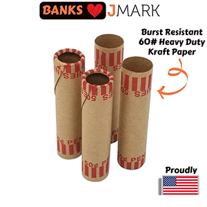 rolled flat machine roller change bank preformed changing wrapping wrap sorter us