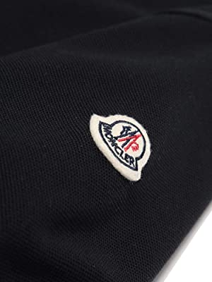 美品 MONCLER モンクレール 半袖ポロシャツ メンズ M 鹿の子 襟裏ロゴ 美品 MONCLER モンクレール 半袖ポロシャツ メンズ M 鹿の子 襟