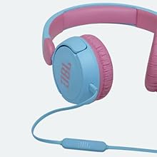 JBL JR310 子供向け ヘッドホン 音量制御機能搭載/カスタマイズシール付属/リモコンマイク付き ライトブルー/ピンク 2021年モデル JBLJR310BLU Amazon.co.jp: JBL JR310 子供向け ヘッドホン 音量制御機能搭載