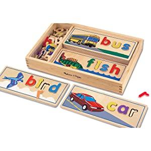 melissa & doug see & spell skill builder