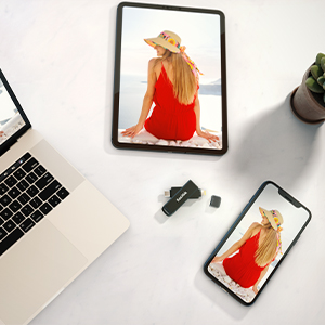 SanDisk 64GB iXpand Flash Drive Luxe for iPhone and USB Type-C Devices