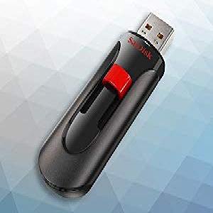 SanDisk Cruzer Glide USB Flash Drive - Retractable Design Image