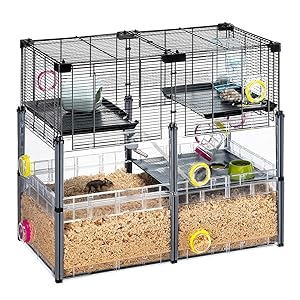 Ferplast Hamsterkäfig, Nagerkäfig, Käfig für Mäuse Kleintierkäfig ...