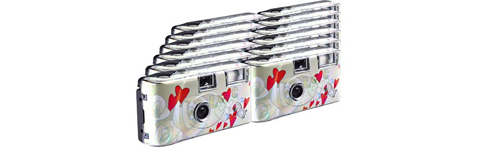 Topshot Lot De 12 Appareils Photo Jetables Pour 27 Photos Avec