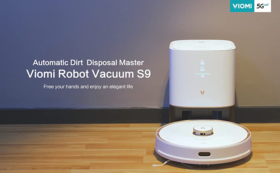 Xiaomi 360 Robot Vacuum S9 Cleaner For Home Sweeping Washing Mopping 2700PA Cyclone Suction Dust APP