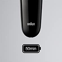 Braun MGK 3220,6-in-1 Rechargeable Beard Trimmer, Hair Clipper, Ear and Nose Trimmer, Black