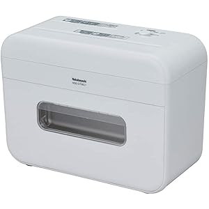 Nakabayashi パーソナルシュレッダ T06 ホワイト NSE-T06W Amazon.co.jp: ナカバヤシ パーソナルシュレッダ クロスカット