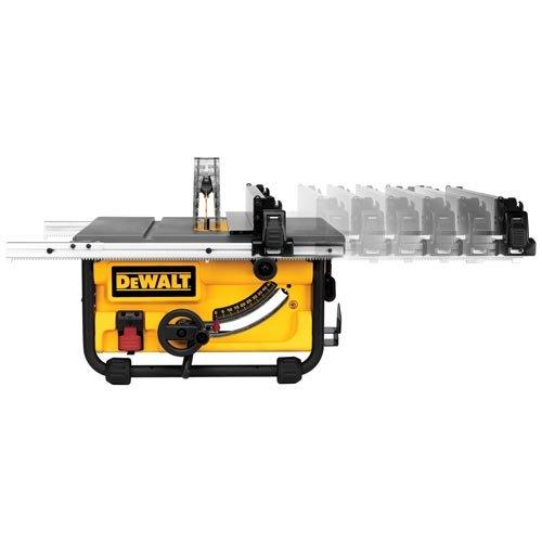 DEWALT DWE7480XA 10Inch Compact Job Site Table Saw with Guarding