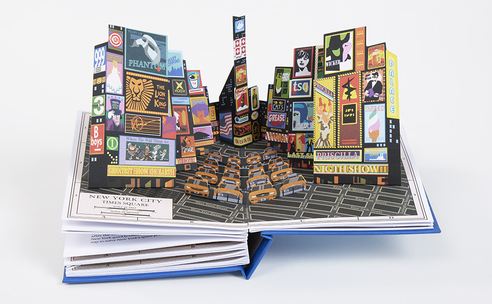 New York A Popup Book Ehrhard, Dominique 9780789339782 Amazon