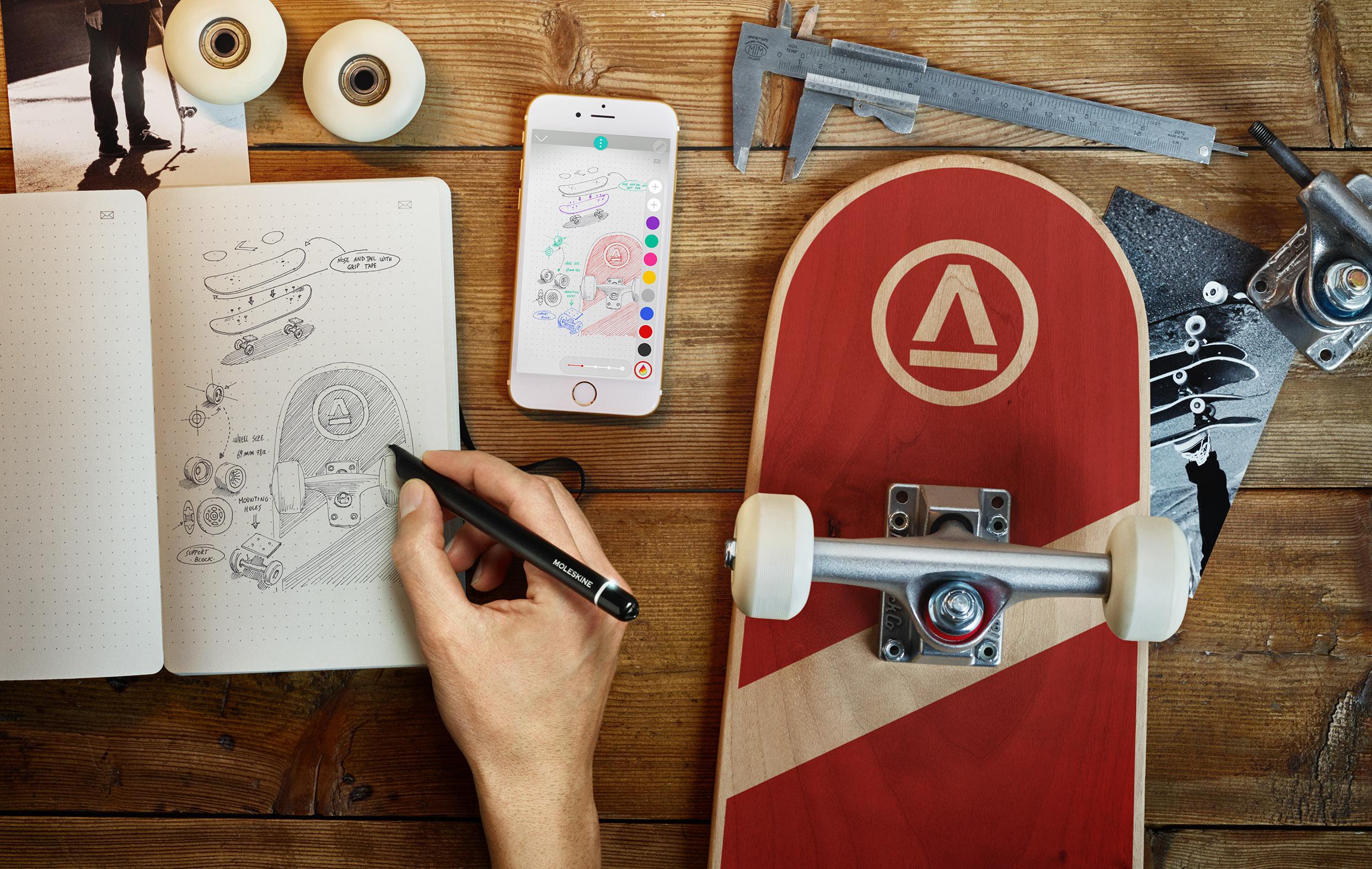 Moleskine Smart Writing Set Notebook e Pen+ Smartpen, Taccuino con