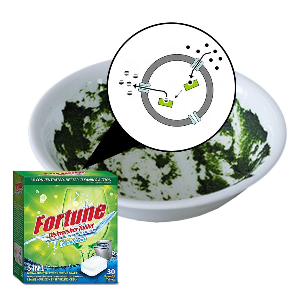FORTUNE Dishwasher Tablets, 5 in 1 Action, Fresh Scent, 30 Count Amazon.in Health & Personal Care