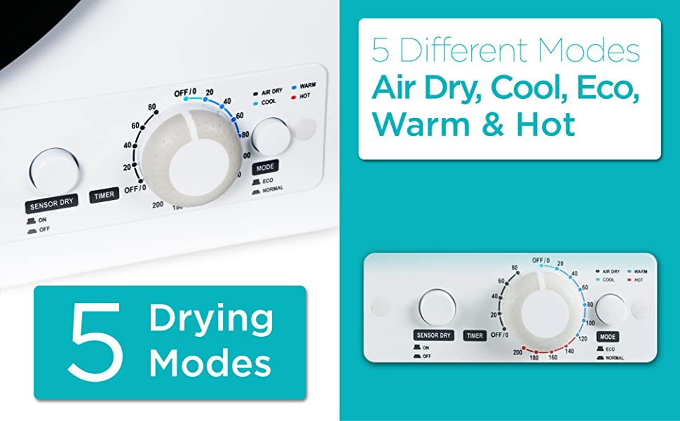 BLACK+DECKER BPWM16W Portable Washer, White & BCED37