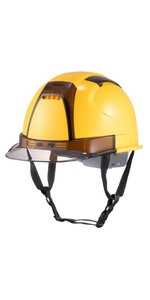 トーヨーセフティー 高機能ヘルメットヴェンティー うす黄/スモーク 4個セット トーヨーセフティー 高機能ヘルメットヴェンティー うす黄