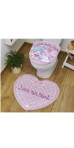 Amazon｜サンリオ(SANRIO) キキ&ララ キキララ トイレ―カバー