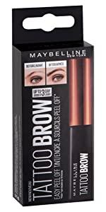 tattoo brow maybelline wunderbrow eyebrow gel tint fuller brows grow eyebrows