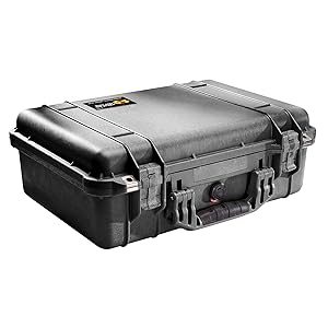 Pelican Products 1500 Camera Case with Foam (Black), Pick n