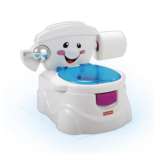 Fisher Price La Mia Prima Toilette, Vasino per Bambini con 2 Diverse