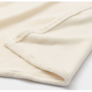 無印良品　毛布 ダブルサイズ 180×200 cm Amazon｜無印良品 あったか綿毛布 アイボリー ダブルサイズ 180