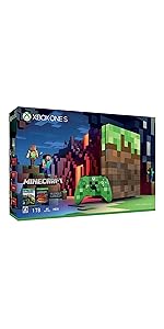 Xbox One S 500GB Ultra HD ブルーレイ対応プレイヤー Minecraft 同梱版 (ZQ9-00068) 61yw6ykVEcL._UF1000,1000_QL80_.jpg