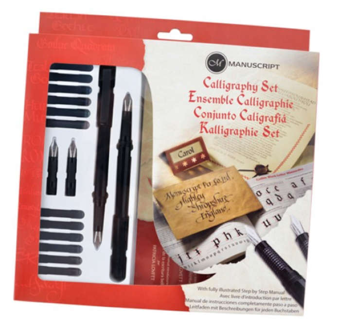 Manuscript Masterclass Calligraphy Gift Set Amazon.co.uk Office Products