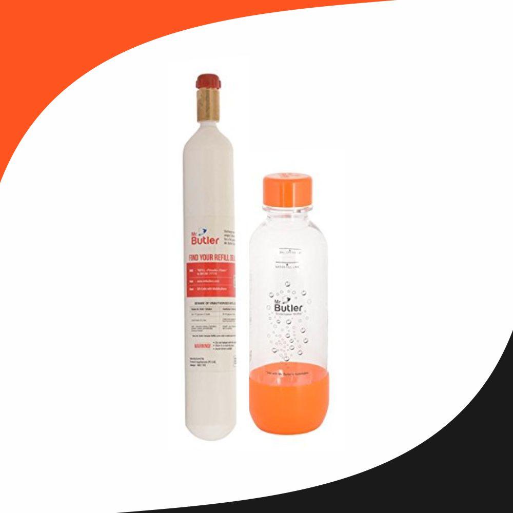Mr. Butler Sodamaker Accessory Pack Co2 Gas Cylinder and BPAFree