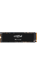 Crucial CT1000P2SSD8 P2 3D NAND NVMe/PCIe M.2 Internal SSD