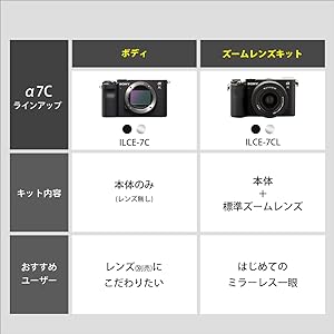 Sony α7C 本体 + 予備バッテリー付き α7C 特長 : 快適に使える便利機能 | デジタル一眼カメラα