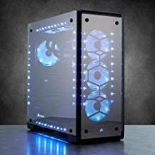 Corsair 570X ミドルPCケース 全面ガラス CORSAIR、強化ガラス4枚を用いたシースルー設計のミドルタワー