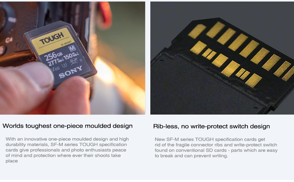 Sony 512GB SD M Series Tough Memory Card, SF-M512T : Amazon