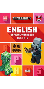 Amazon.com: Minecraft English Ages 5-6: Official Workbook