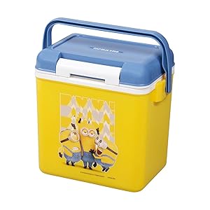 キャプテンスタッグ(CAPTAIN STAG) ミニオンズ クーラーボックス 8 容量6.8L 肩掛けベルト付き 日本製 ミニオン / 3D UY-8038