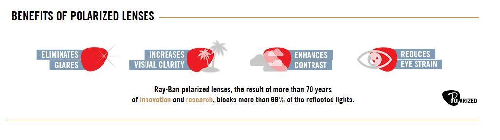 Ray-Ban ERIKA - BLACK Frame POLAR PURPLE Lenses 54mm