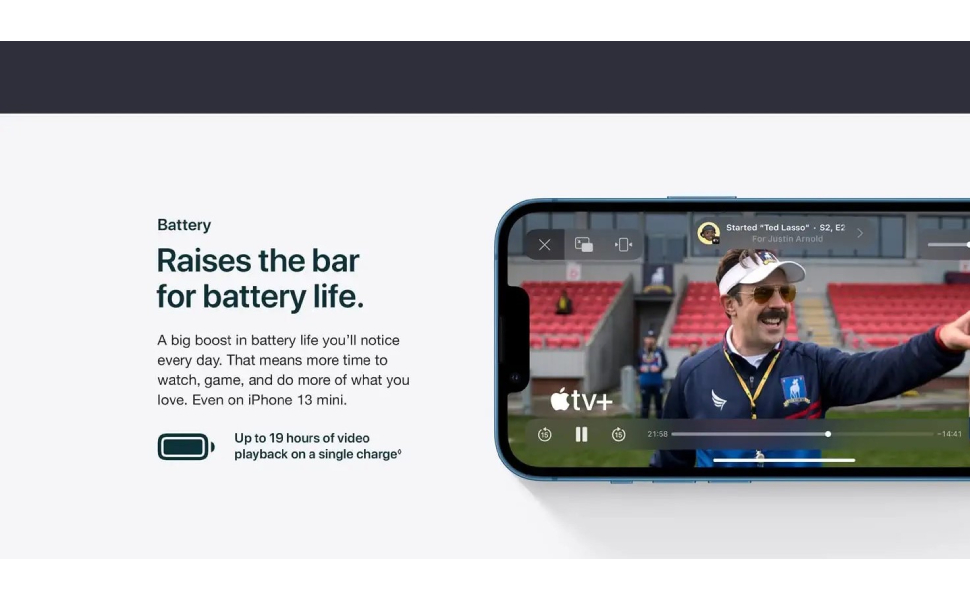 Apple iPhone 13 with FaceTime - 128GB, 4GB RAM, 4G LTE, Pink, Single SIM & E-SIM -