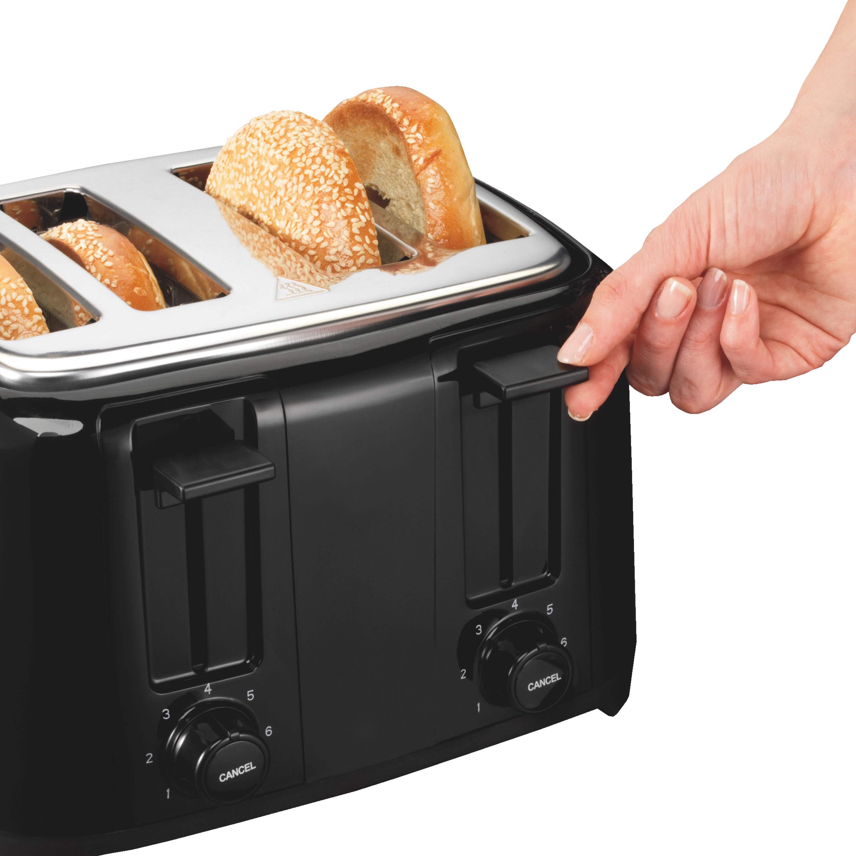 Proctor Silex 24215 ProctorSilex 4 Slice Toaster 24215 Black, Black Amazon.ca Home & Kitchen