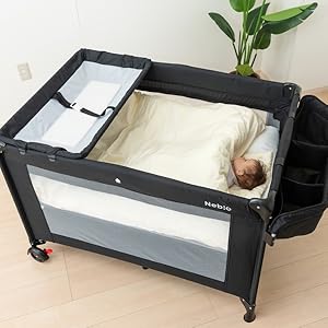 ネビオ折りたたみプレイヤードベビーベッドエコットミニハイecotminihigh Amazon.co.jp: ネビオ finebaby プレイヤード ベビー 折りたたみ