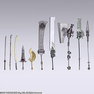 ニーアオートマタ ブリングアーツ トレーディングウェポンコレクション 全種セット NieR:Automata』新カラーリングの「2B」がブリングアーツに登場
