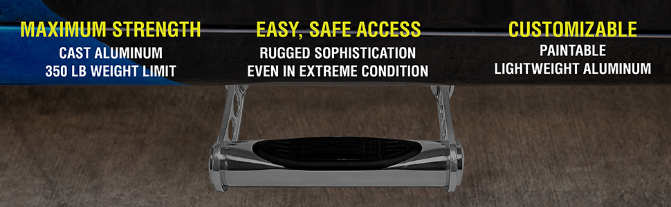 Bully,side step,truck accessories,durable,support,anti-slip,easy to install,rugged,customizable,pair