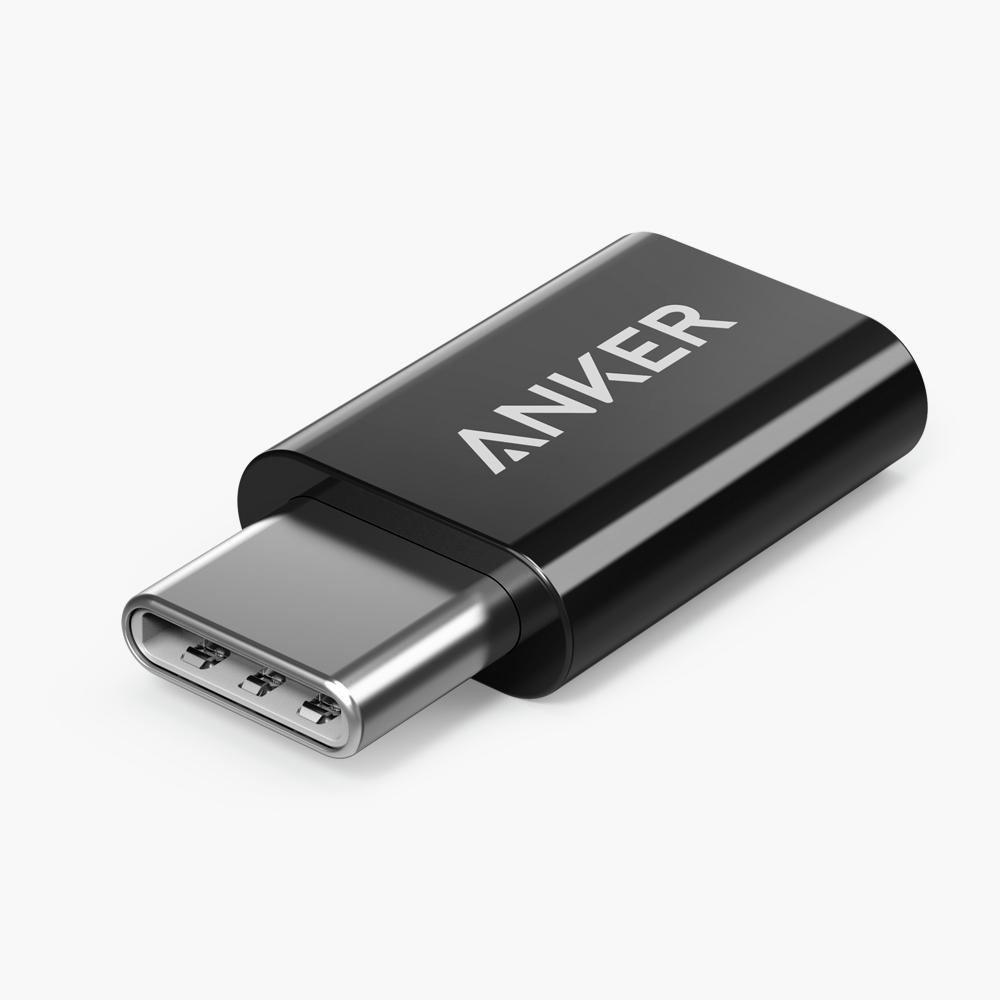 [2 in 1 Pack] Anker USBC to Micro USB Adapter, Converts